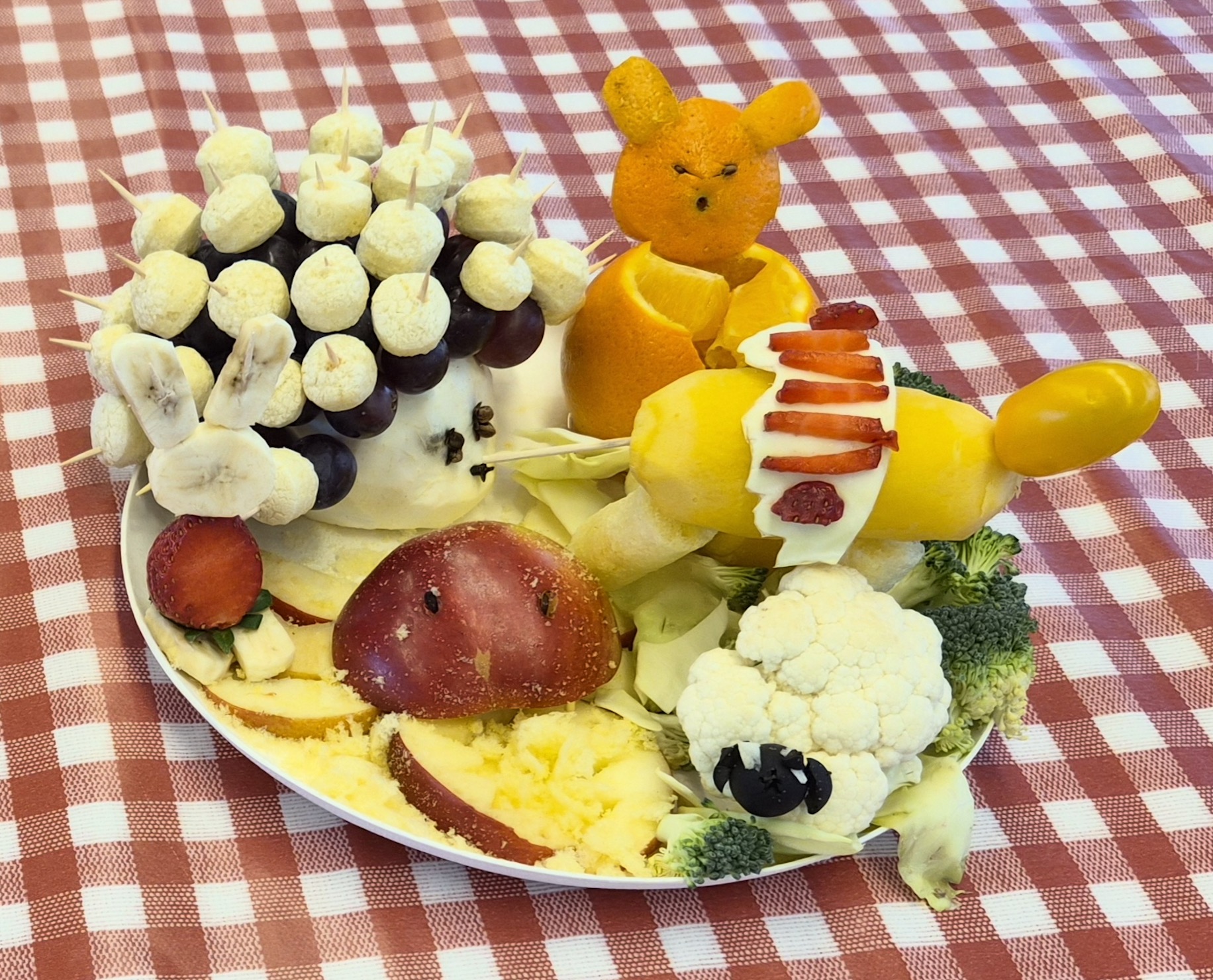 Zöldség szobrászat