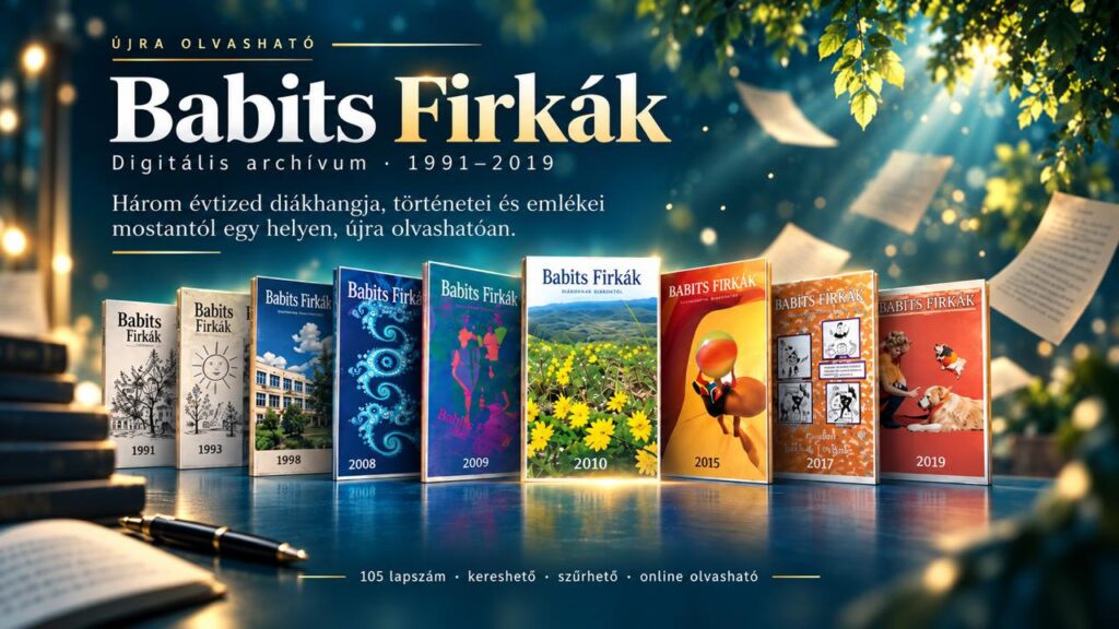 Újra olvasható a Babits Firkák minden száma– elkészült a digitális archívum