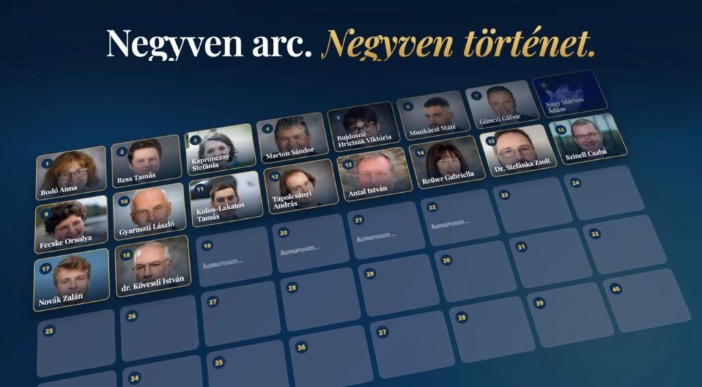 Negyven arc. Negyven történet.