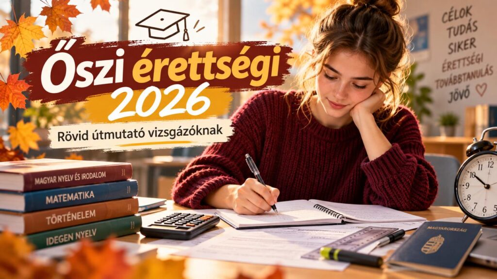 Őszi érettségi előtt: amit érdemes még egyszer átgondolni
